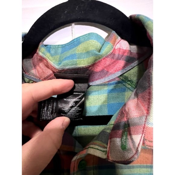 North Face Long Sleeve Button Up Shirt - Size L - Picture 3 of 5